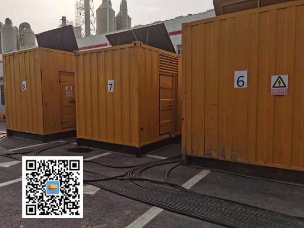 元宝山租赁发电机150kw发电机要用多大电缆?